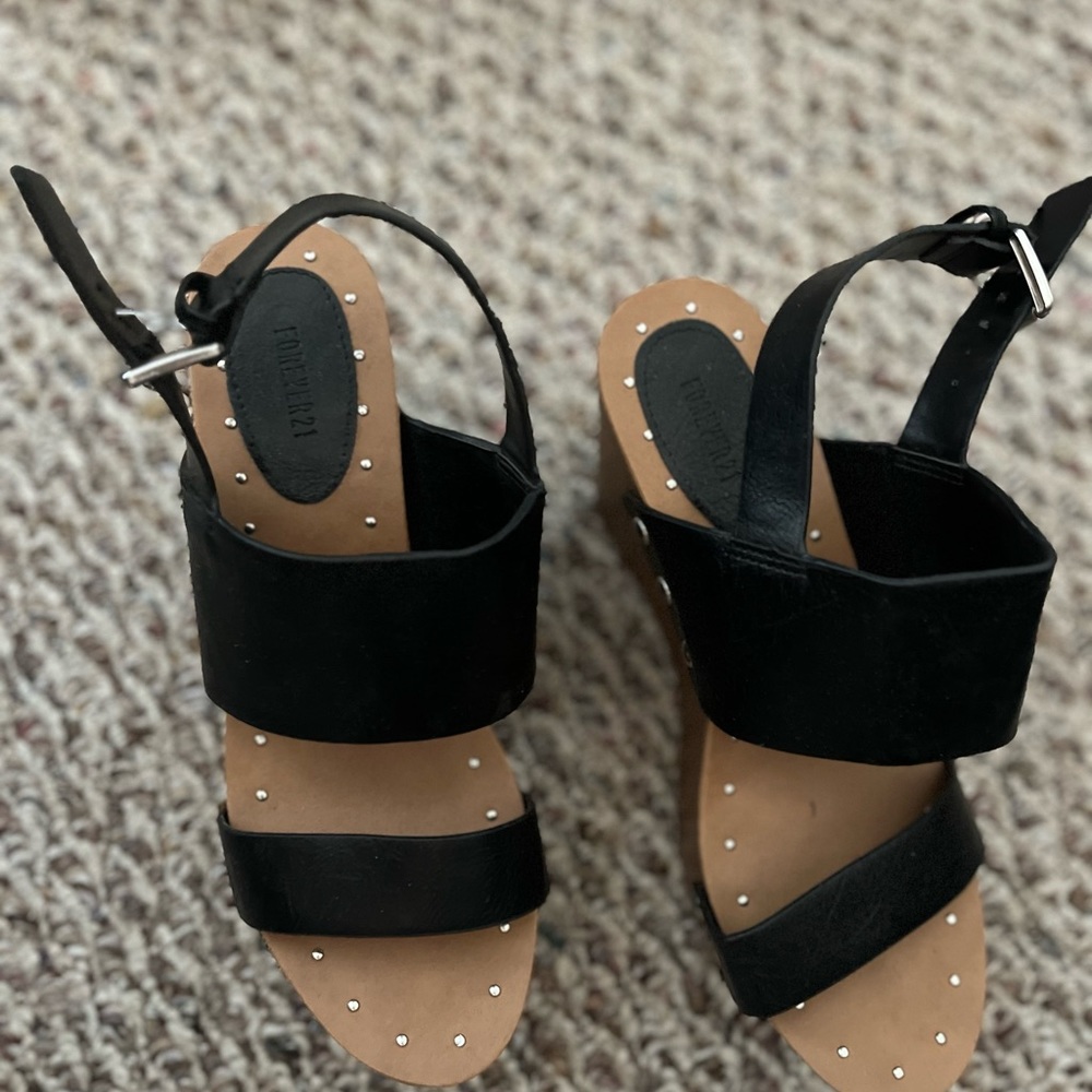 Black sandals